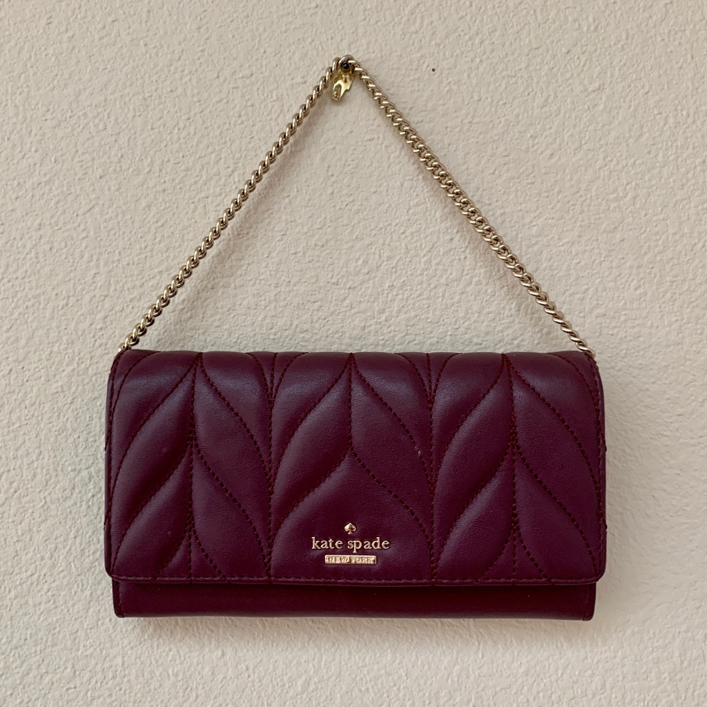Kate Spade Clutch With Chain